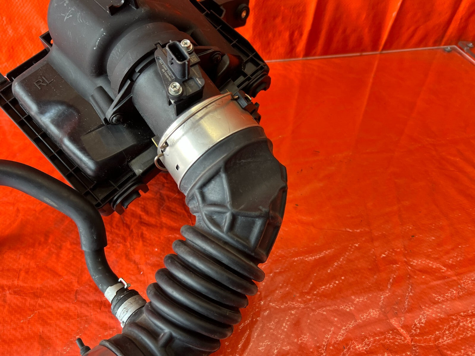16 20 INFINITI Q50 Q60 3.0L COMPLETE AIR INTAKE HOUSING W/ INLET DUCT ARM RIGHT 6