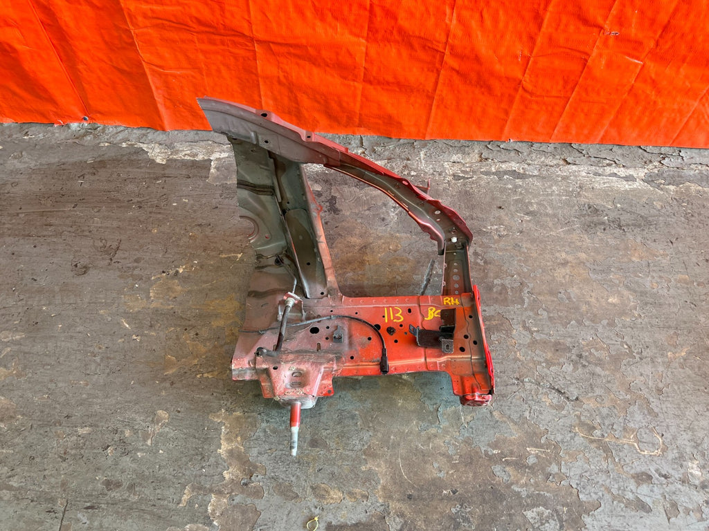 14 20 INFINITI Q50   PASSENGER RIGHT FRONT   FRAME CUT A PILLAR CHASSIS LEG OEM8