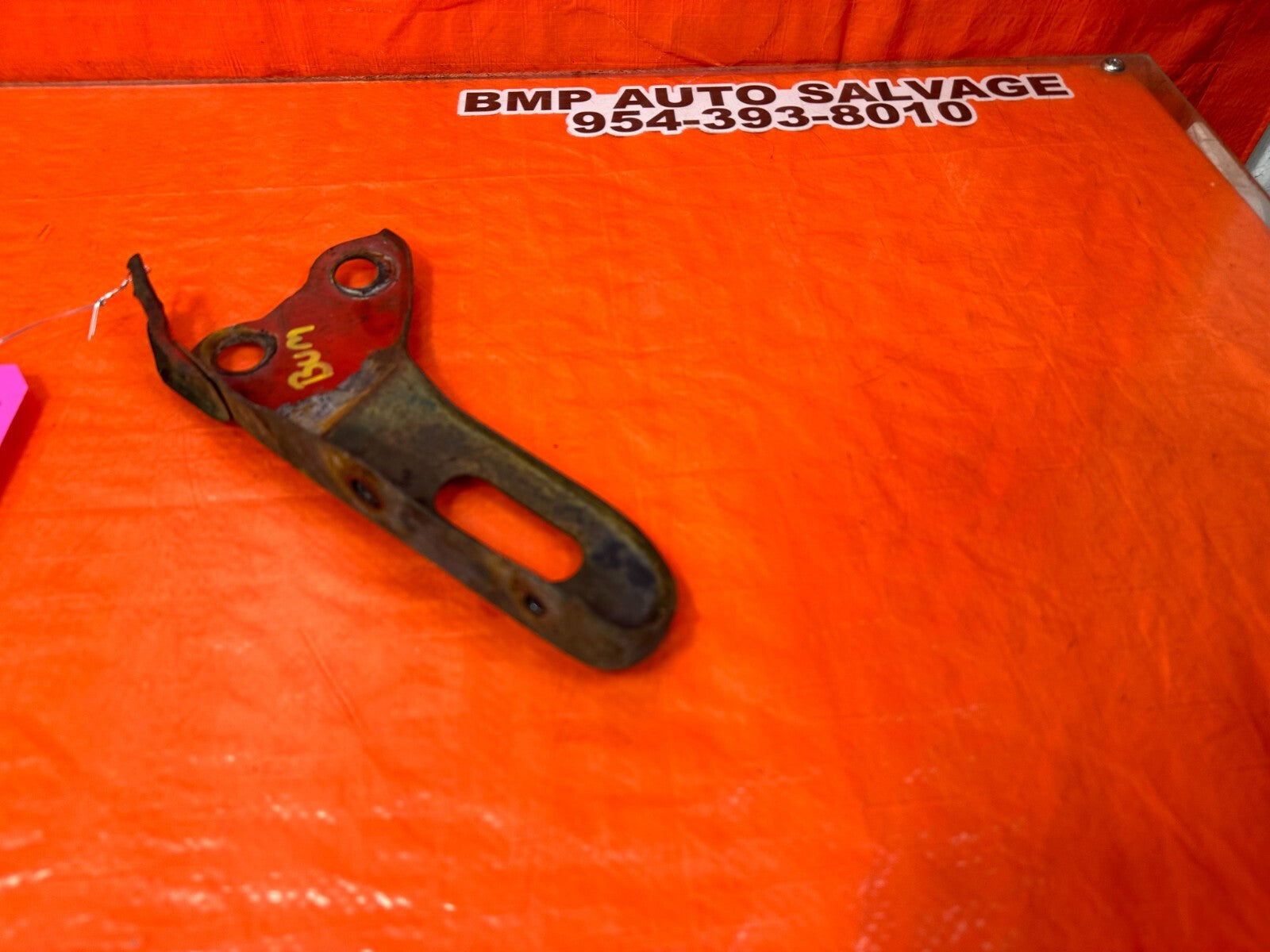 95 97 TOYOTA TACOMA   PASSENGER RIGHT FRONT   2WD ONLY   BUMPER BRACKET OEM 2494
