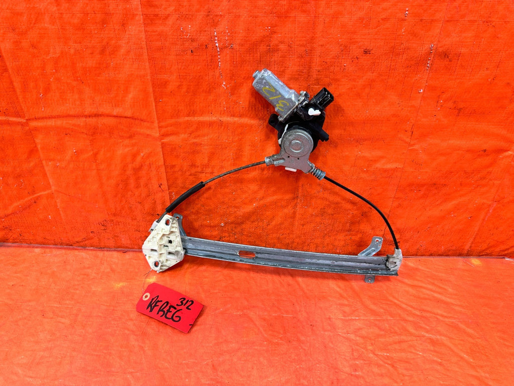 04 08 ACURA TSX   PASSENGER RIGHT FRONT   WINDOW REGULATOR W/ MOTOR   OEM #3120
