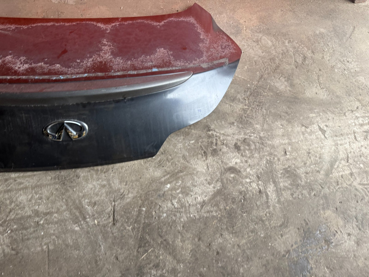 08-15 INFINITI G37 & Q60 COUPE TRUNK REAR DECK LID TAIL GATE HATCH LATCH OEM 3106