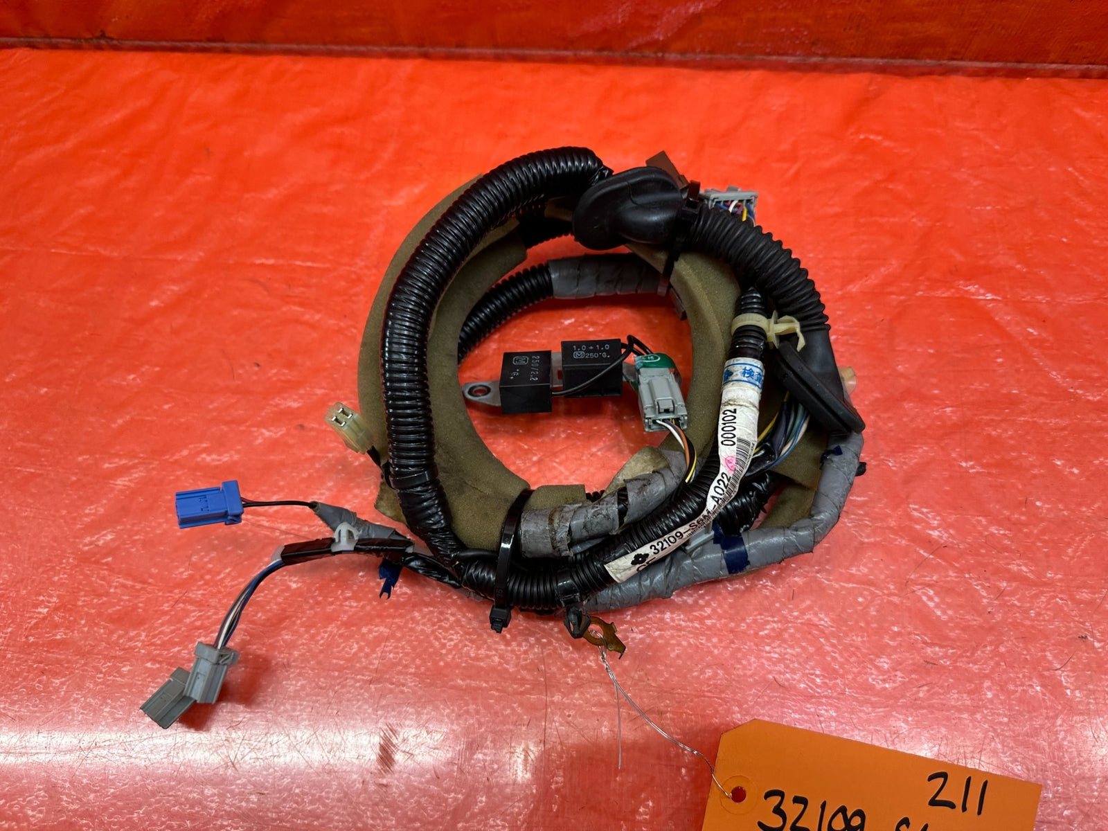 05 06 ACURA RSX   TAIL GATE DECK LID REAR HATCH WIRE HARNESS   OEM FACTORY #2115