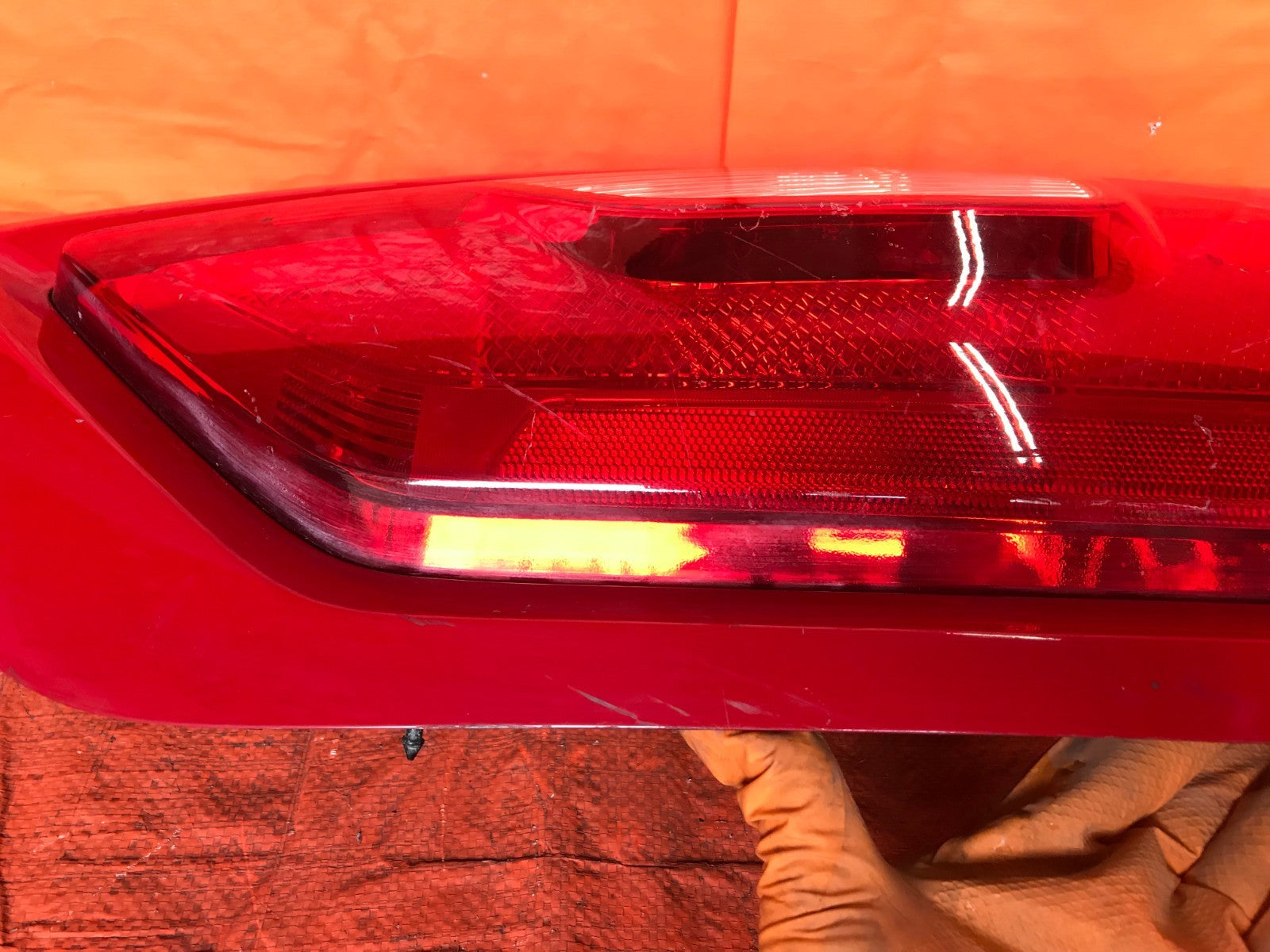 OEM 2012 2013 KIA SOULD DRIVER LEFT TAIL LIGHT LAMP 12 13 RED4