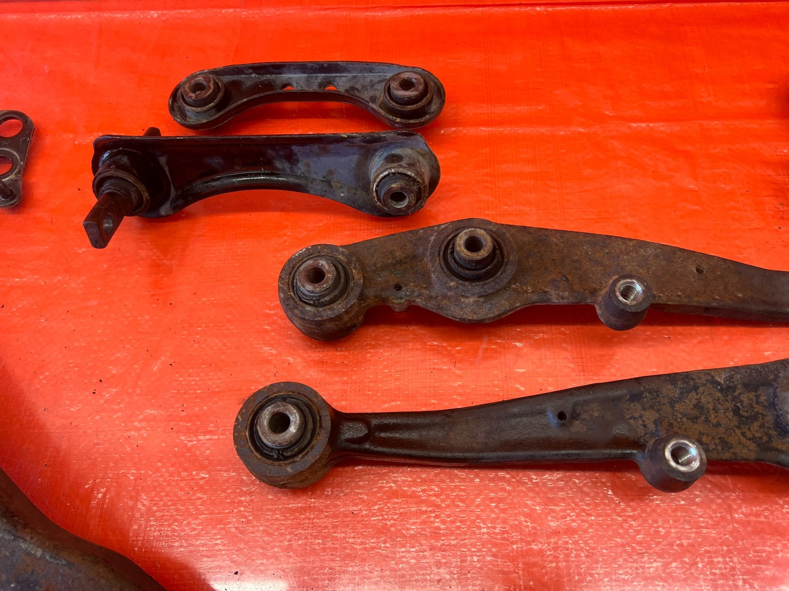 94 01 ACURA INTEGRA FULL CONTROL ARM SET UPPER LOWER FRONT REAR LEFT RIGHT ARMS12