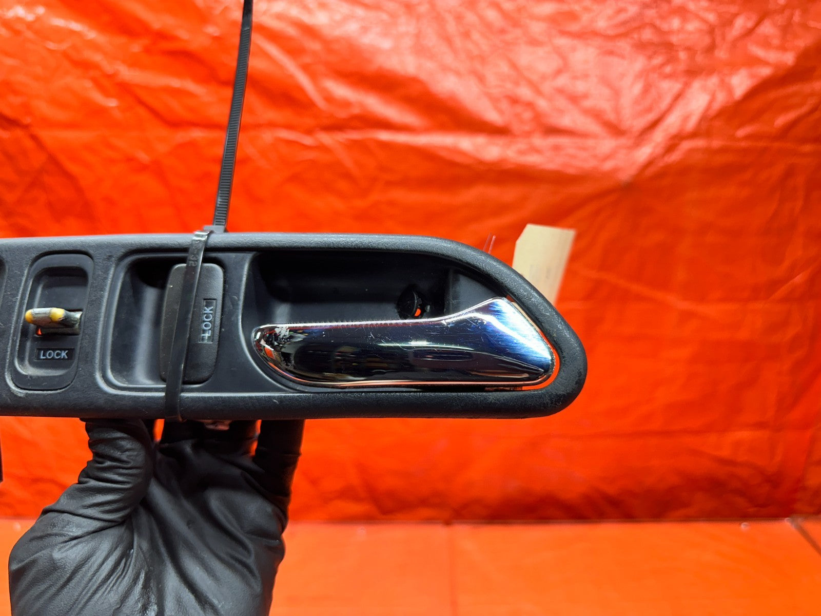 97 01 HONDA PRELUDE 2.2L PASSENGER RIGHT INSIDE INTERIOR DOOR HANDLE OEM #3366