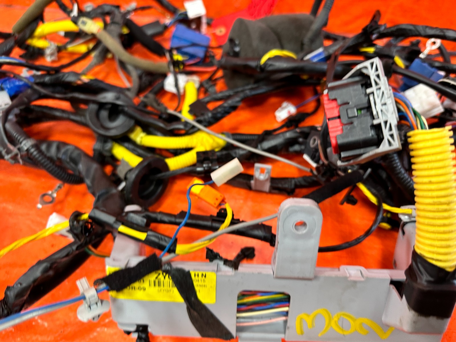 2016 16 HYUNDAI GENESIS COUPE 3.8L   INTERIOR FLOOR WIRE HARNESS WIRING LOOM 30210