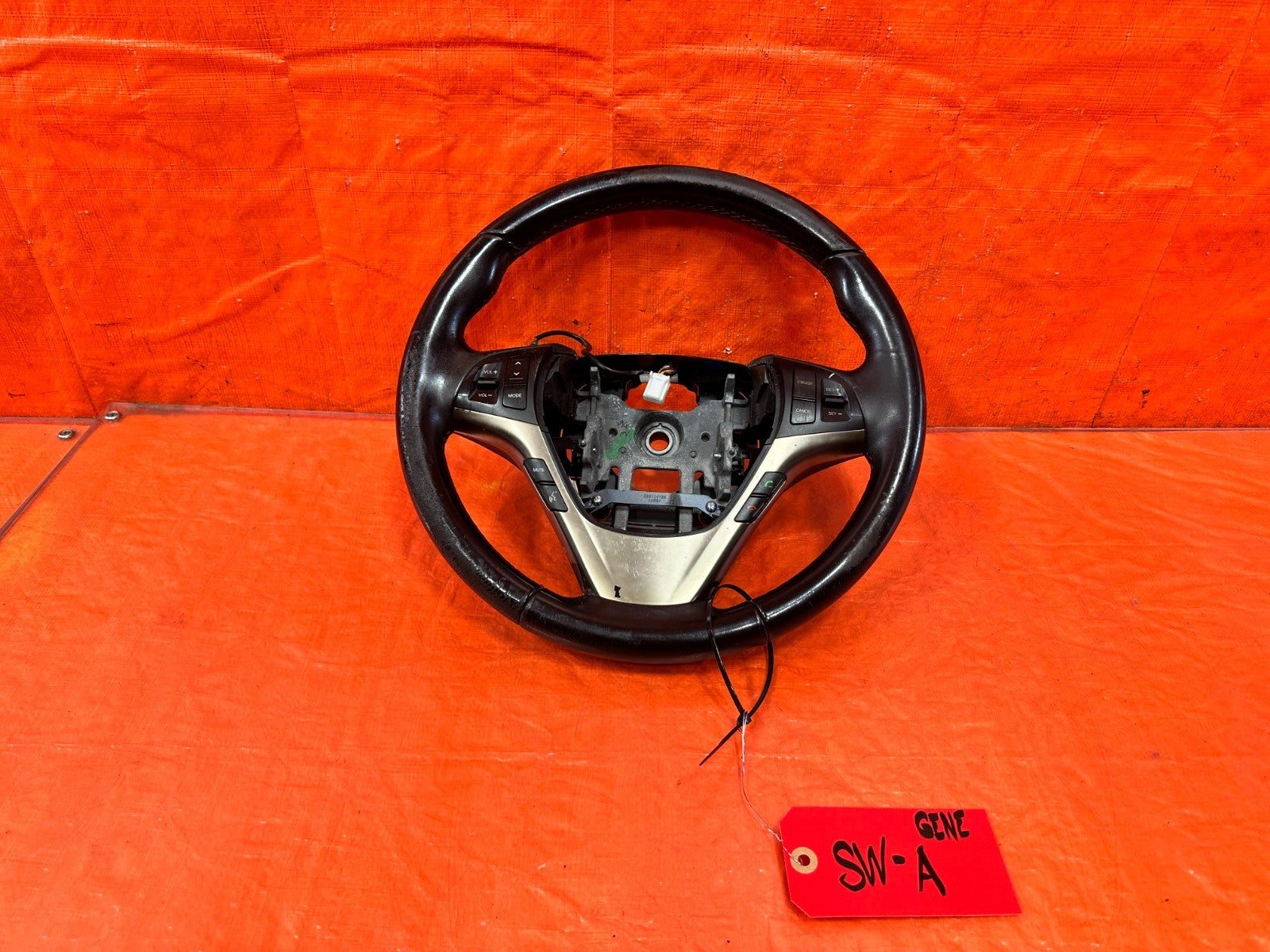 2013 13  HYUNDAI GENESIS COUPE R SPEC STEERING WHEEL MANUAL TRANS MODEL OEM GENE0
