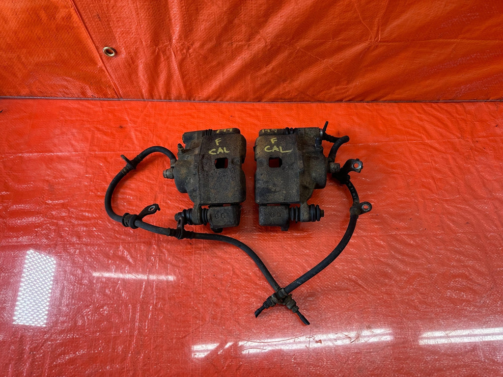 92 93 HONDA CIVIC HATCHBACK   FRONT BRAKE CALIPERS   LEFT RIGHT CALIPER OEM #1990