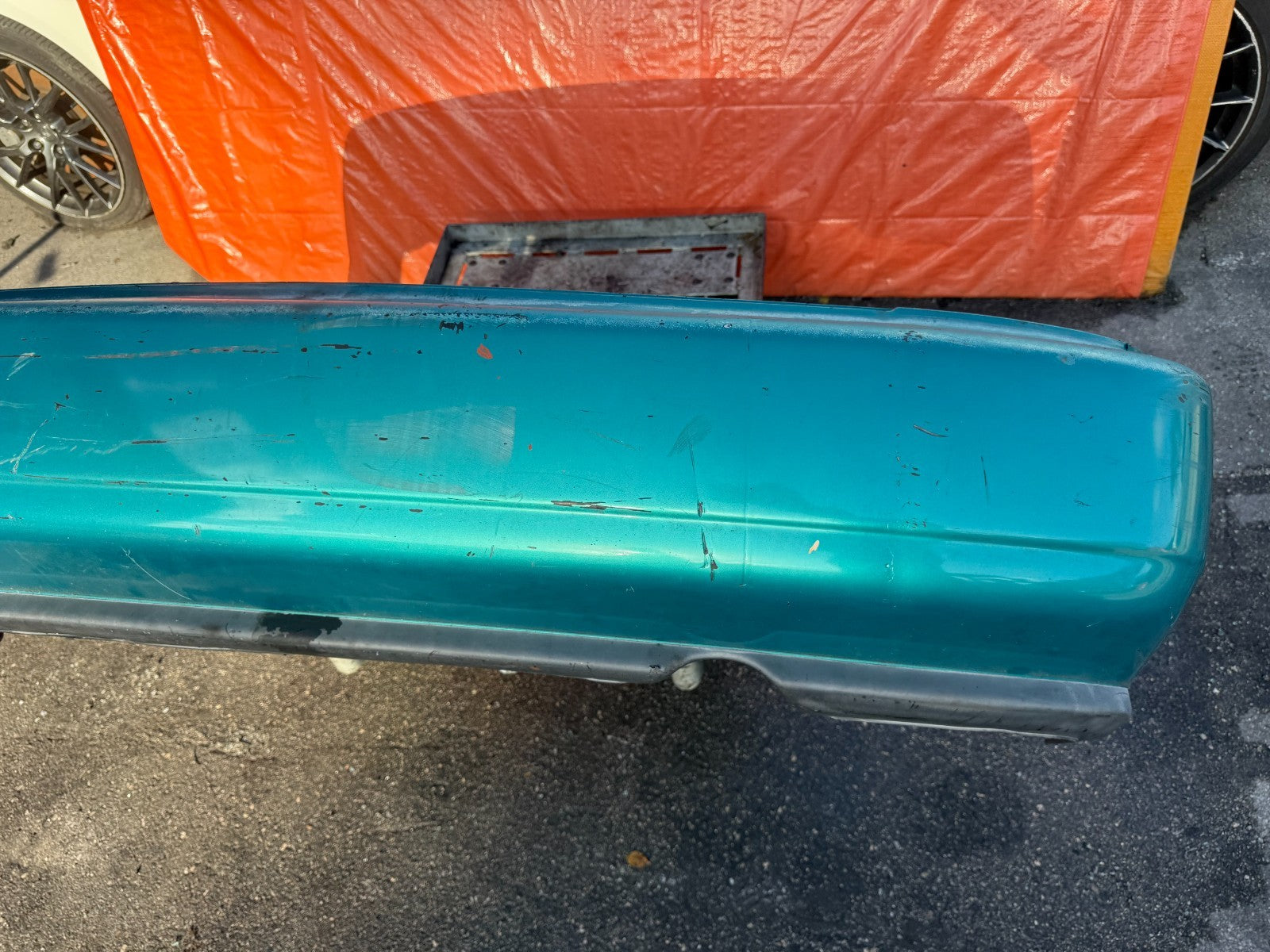 92 95 HONDA CIVIC   2D COUPE   REAR BUMPER COVER ASSEMBLY   GENUINE OEM 3276