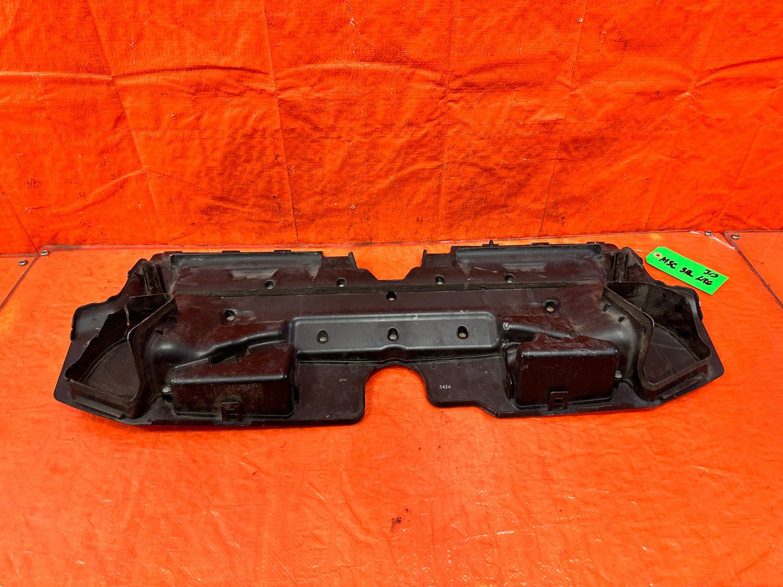 14 15 INFINITI Q50 3.7L   RADIATOR SUPPORT TRIM AIR INTAKE PLATE   OEM #3132