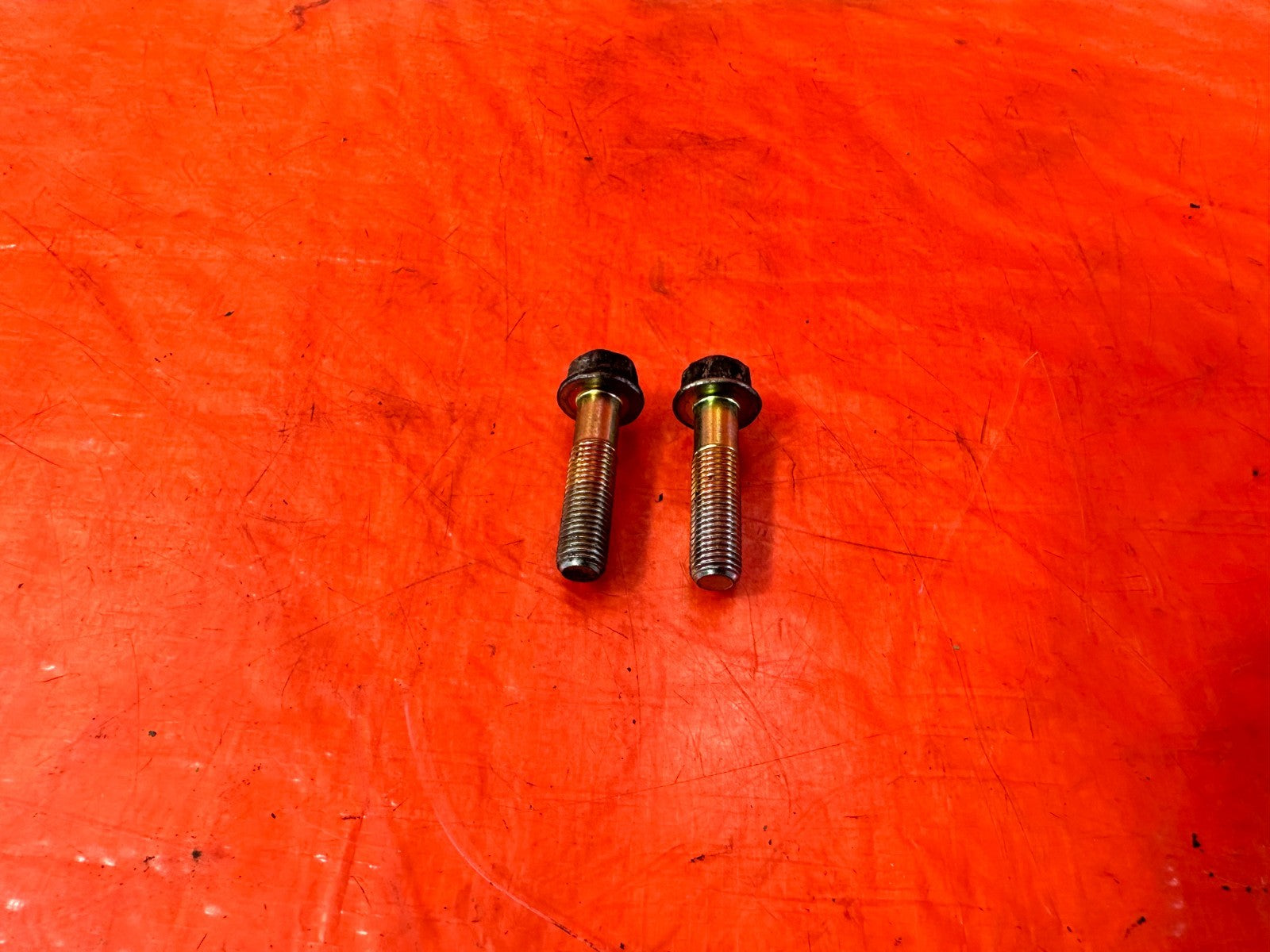 97 01 HONDA CR V CRV   AUTOMATIC MODEL ONLY   ENGINE STARTER BOLTS   OEM 3011