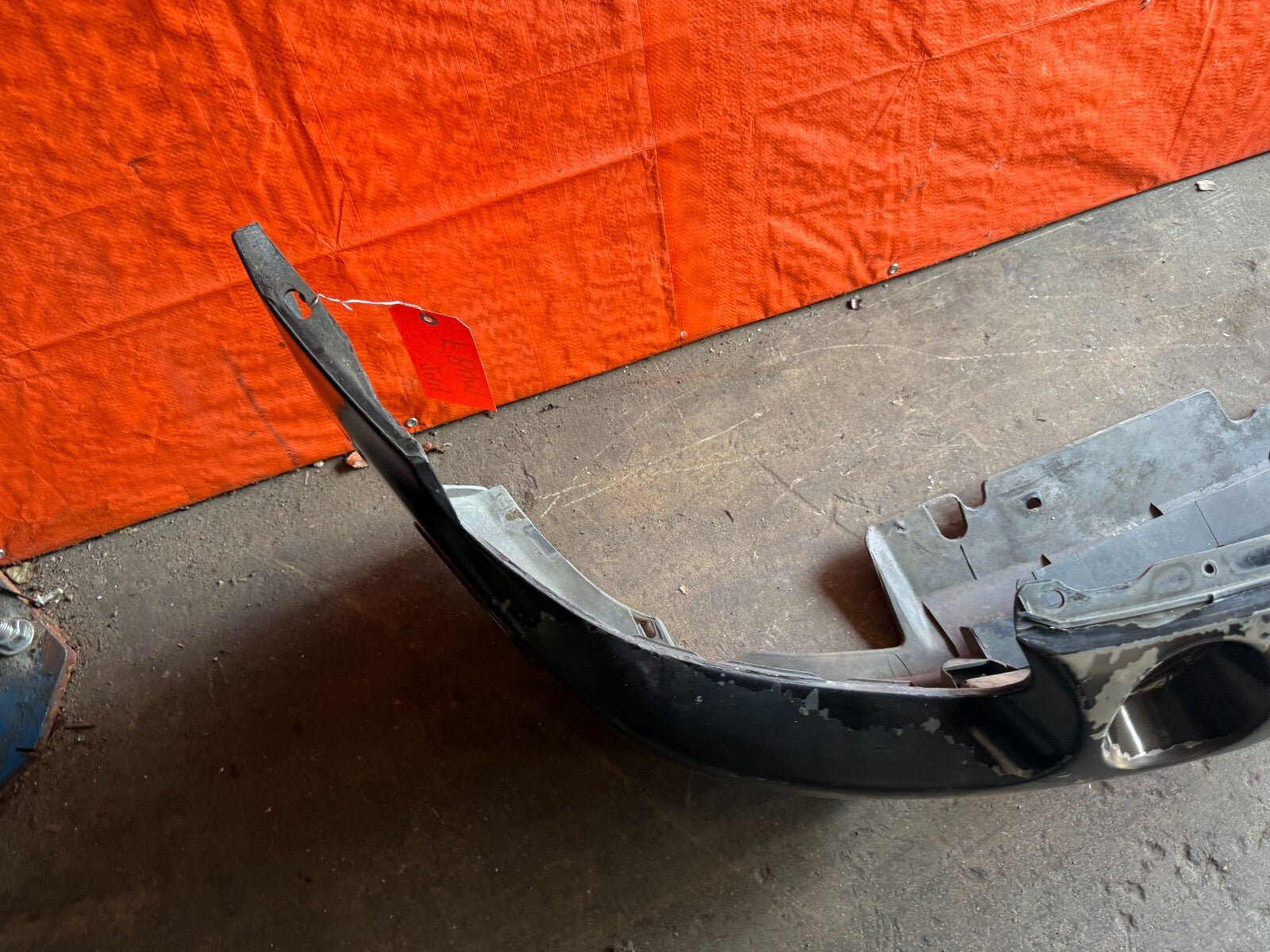 93 95 HONDA DEL SOL   FRONT BUMPER COVER   PRIMER COLOR   OEM #29416