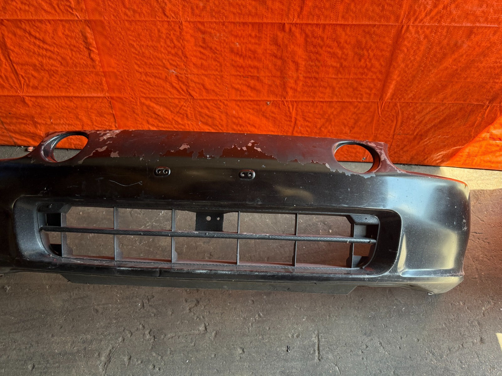 93 95 HONDA DEL SOL   FRONT BUMPER COVER   PRIMER COLOR   OEM #2947