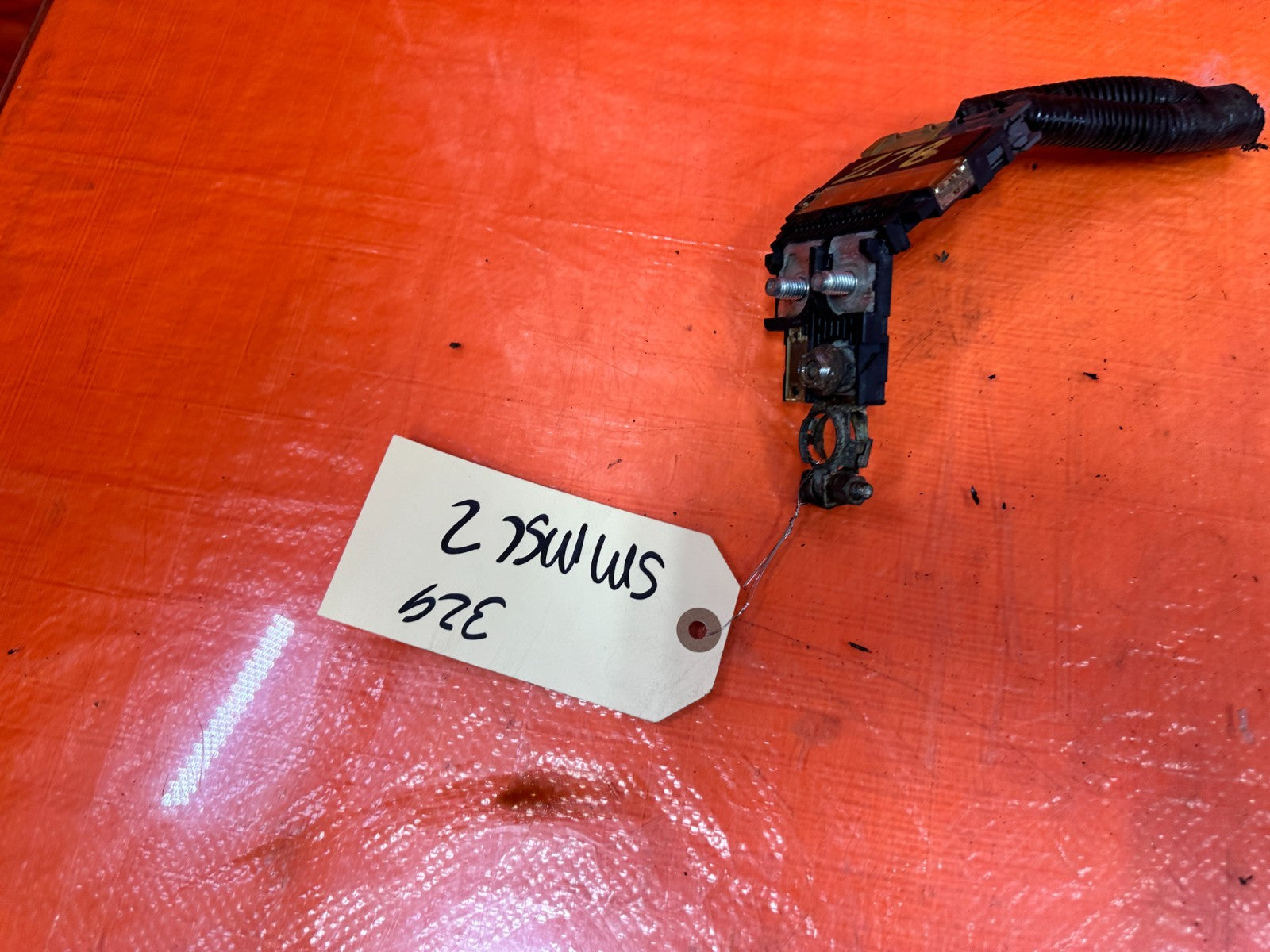 08 15 INFINITI G37 Q60 370Z POSITIVE BATTERY TERMINAL FUSIBLE LINK OEM #3291