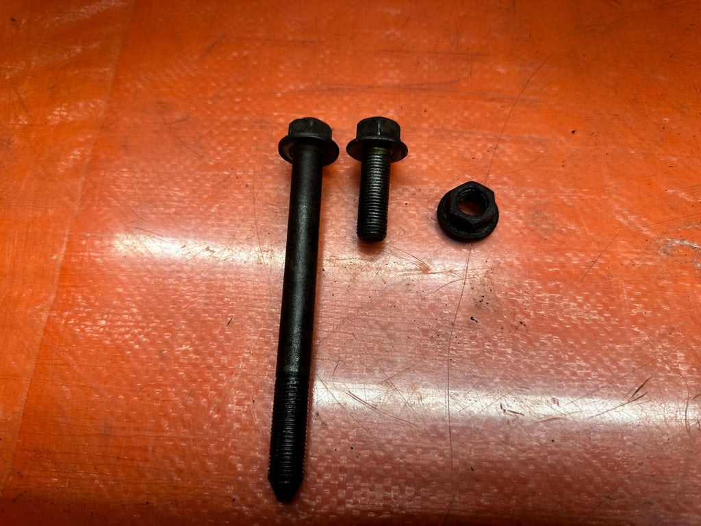 92 96 HONDA PRELUDE LEFT ENGINE MOTOR MOUNT BOLTS OEM #3324