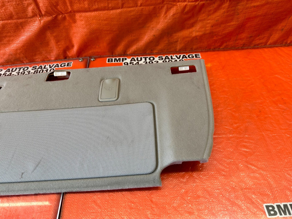 07 09 LEXUS ES350   REAR SPEAKER COVER TRAY LINER TRIM LIGHT GRAY COLOR OEM 2444