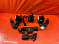 14 17 INFINITI Q50 REAR SEAT BELT SET LEFT & RIGHT SEAT BELTS   BLACK   OEM #2150