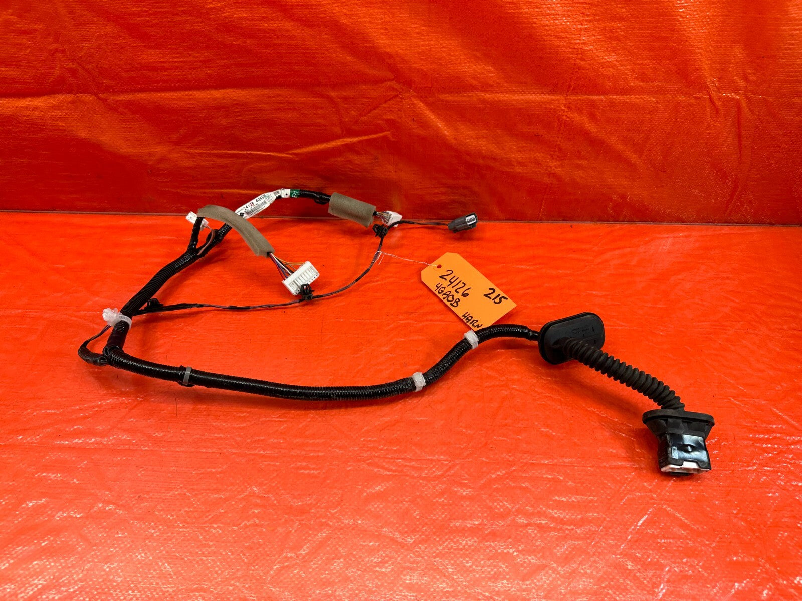 14 17 INFINITI Q50   DOOR WIRING HARNESS WIRE LOOM   LEFT OR RIGHT REAR   #2150