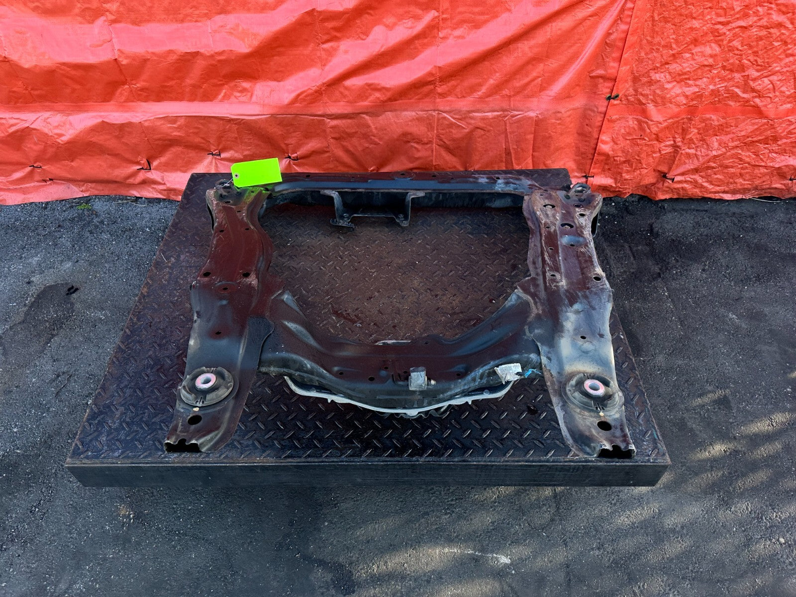 09 14 ACURA TSX 2.4L   FRONT SUBFRAME CROSSMEMBER K FRAME   OEM FACTORY #2799