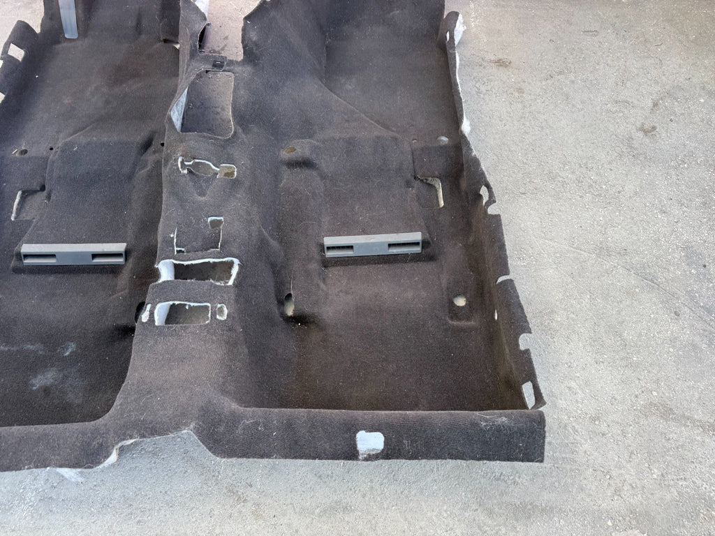 08 15 INFINITI G37 & Q60    2D COUPE   INTERIOR FLOOR CARPET RUG MAT BLACK OEM6