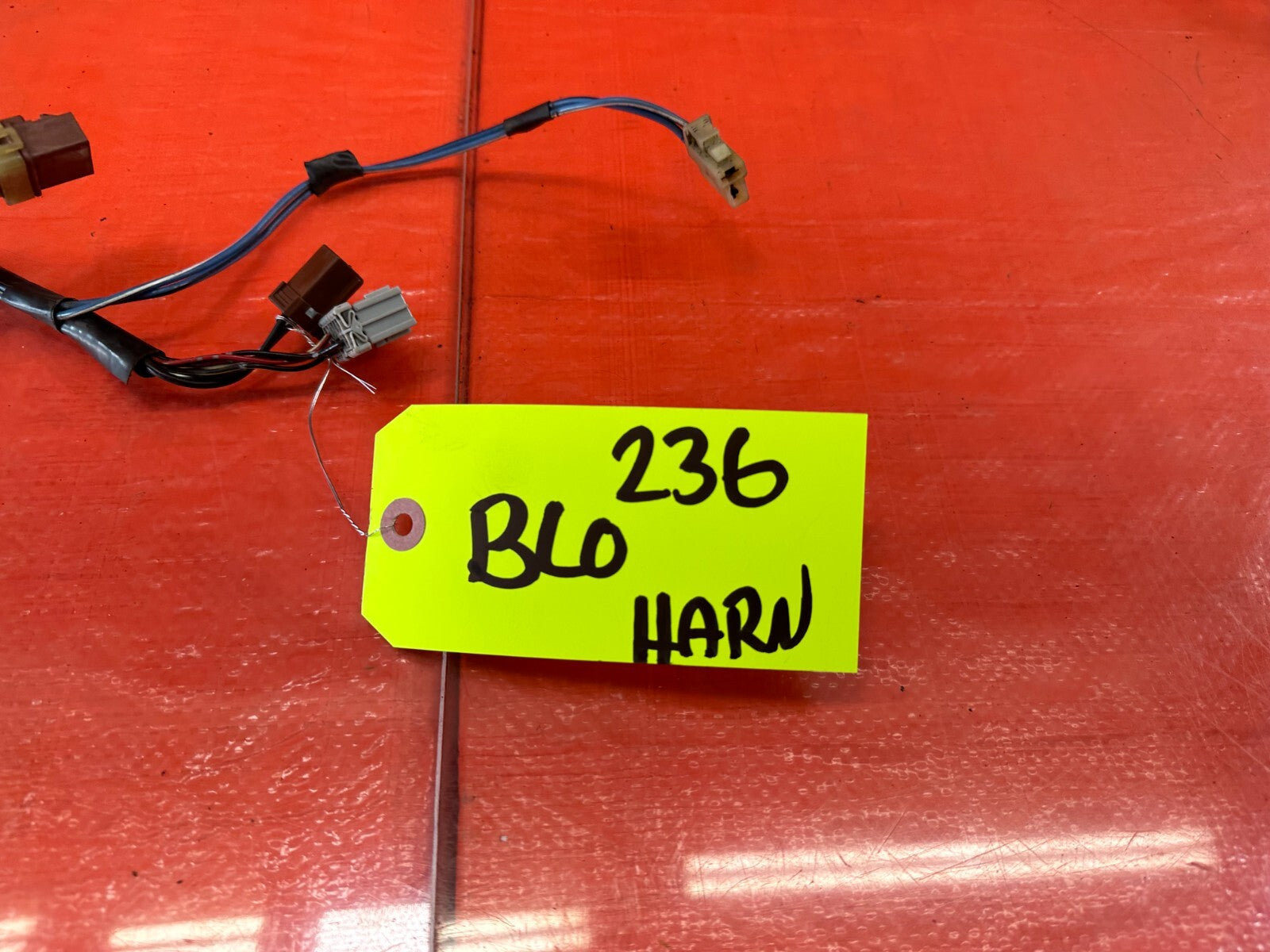 1992 92 HONDA CIVIC SI HATCH   BLOWER MOTOR WIRE HARNESS WIRING LOOM   OEM #2361