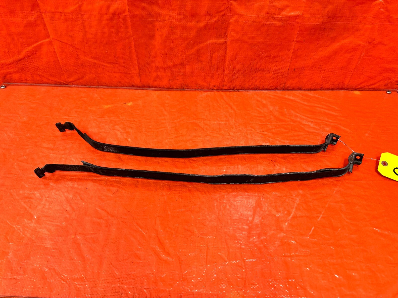 88 91 HONDA CRX   GASOLINE GAS FUEL TANK STRAP SET STRAPS SUPPORTS   OEM #2776
