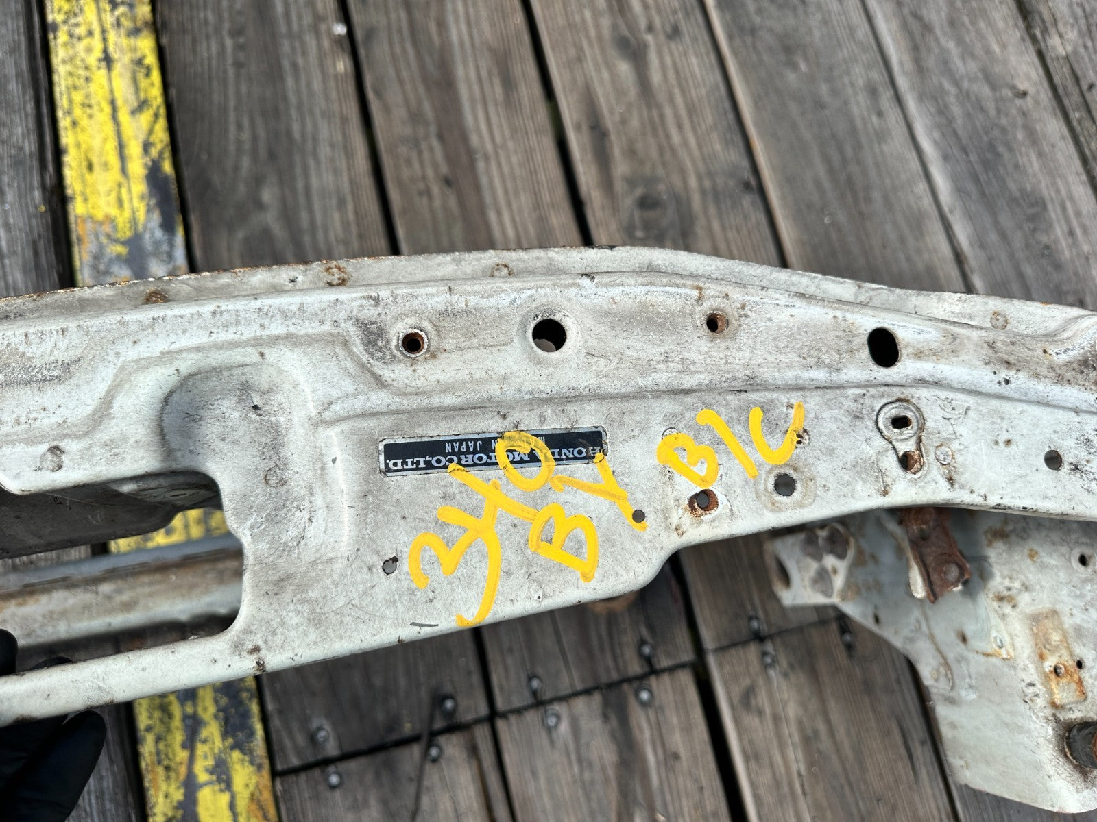 94-01 ACURA INTEGRA 4D SEDAN FRONT RADIATOR CORE SUPPORT BEAM OEM #34013