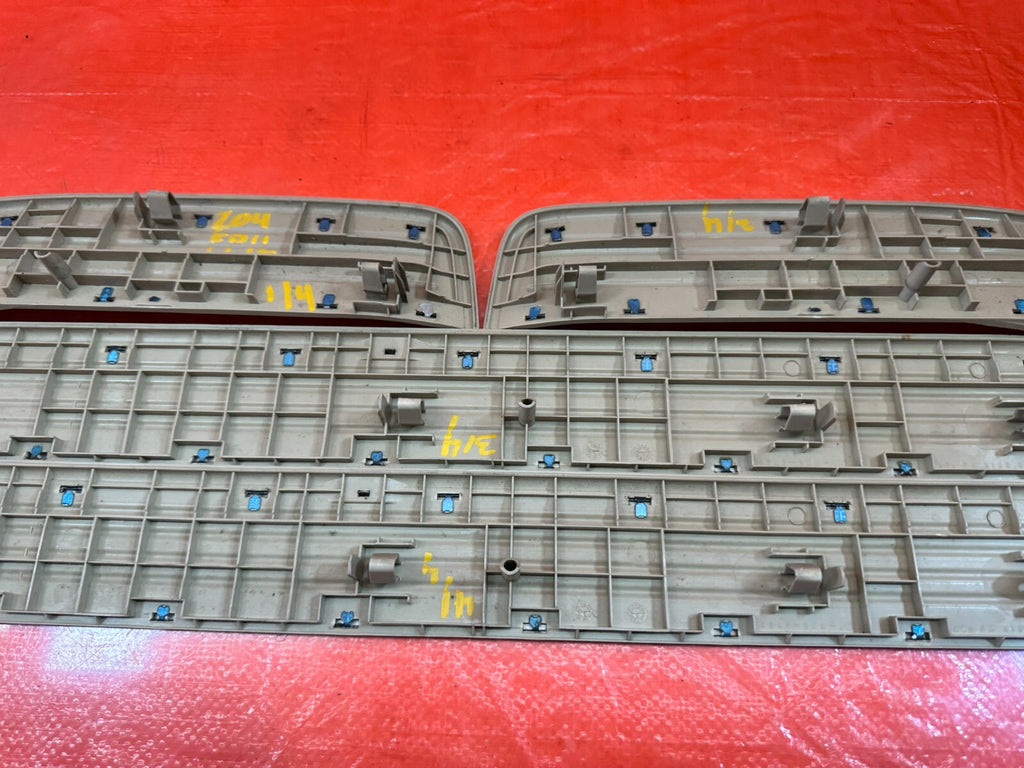 04 08 ACURA TSX   FLOOR PILLAR SCUFF PLATE SET LEFT RIGHT FRONT REAR   OEM #20513