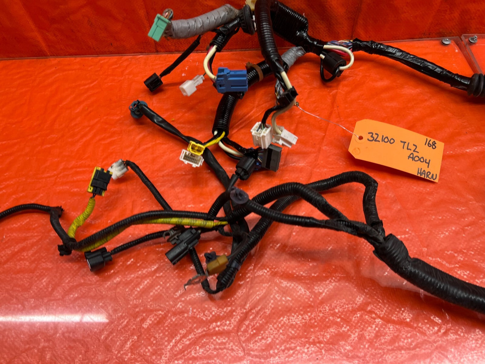 09 10 ACURA TSX PASSENGER RIGHT INTERIOR CABIN & EPS POWER STEERING HARNESS #1675