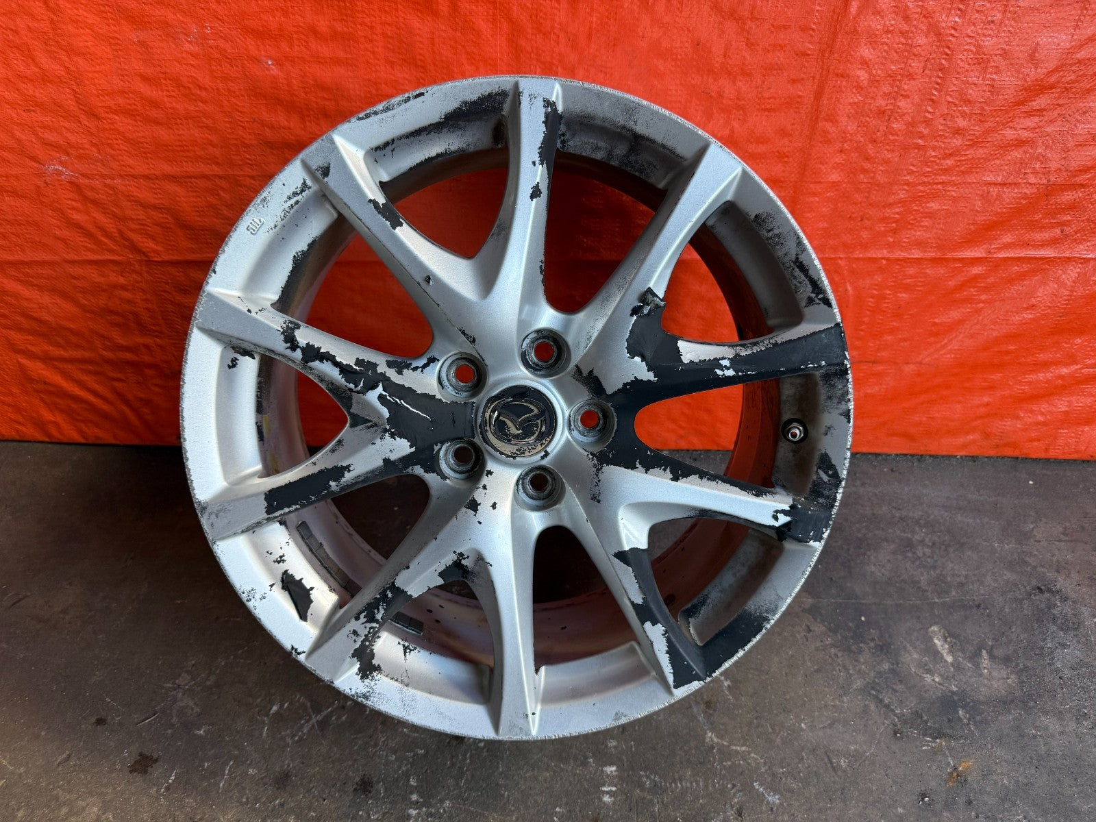 09 11 MAZDA RX8 RX 8   10 SPOKE   INDIVIDUAL   FACTORY WHEEL RIM OEM 303 17