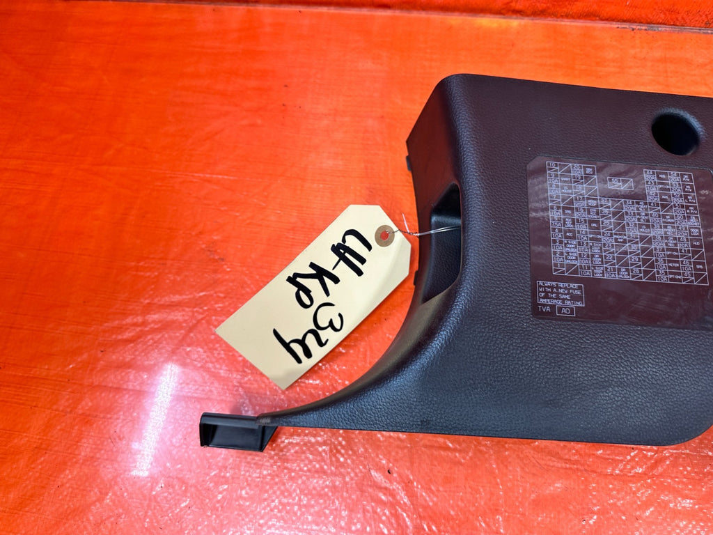 18 22 HONDA ACCORD 1.5L   LEFT AND RIGHT INTERIOR KICK PANELS   BLACK   OEM #3249
