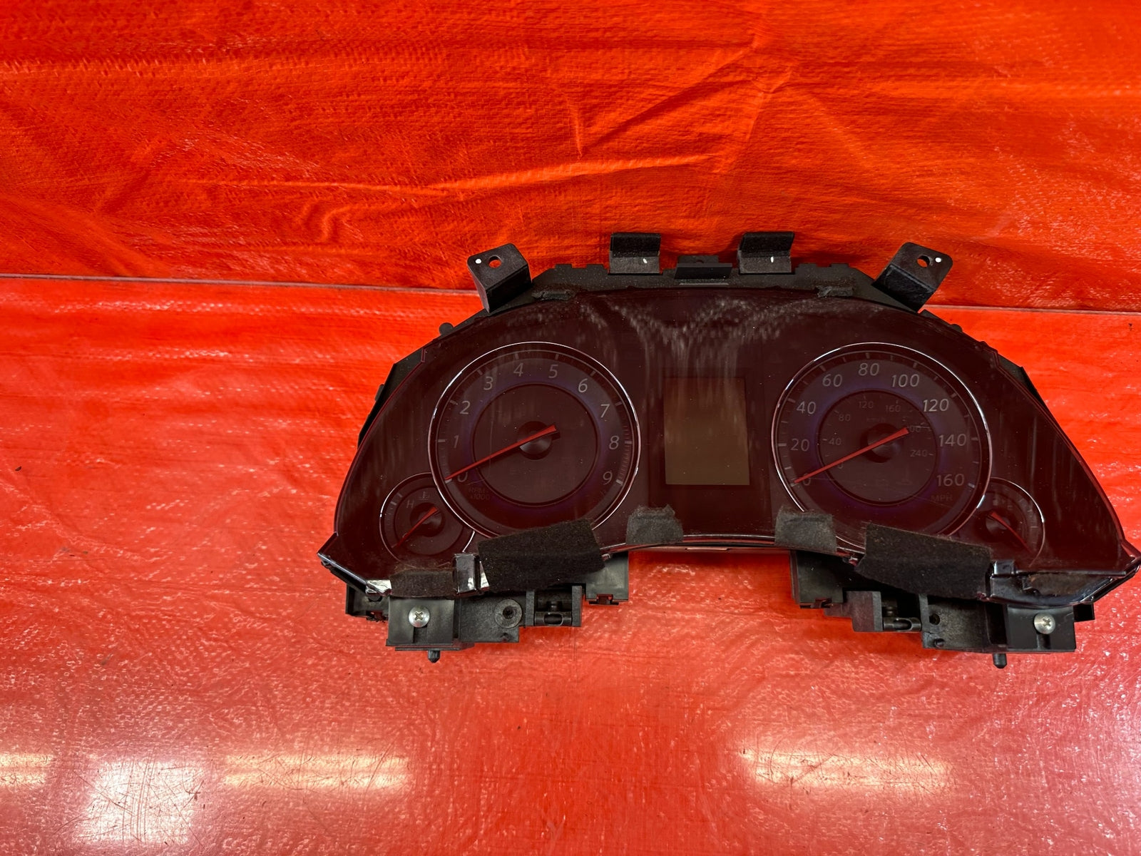 2008 INFINTI G37   AUTOMATIC   W/ NAVIGATION   INSTRUMENT GAUGE CLUSTER   258K6
