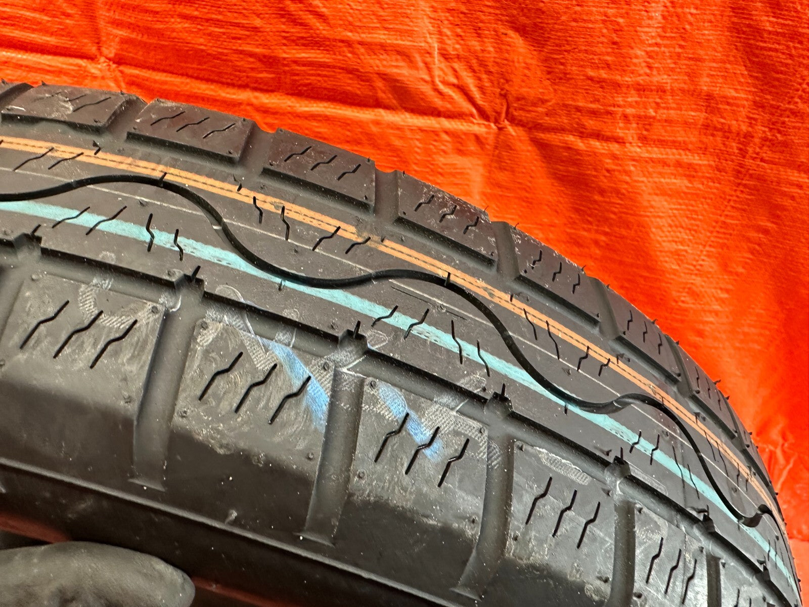08 15 LANCER EVOLUTION X EVO 10   EMERGENCY SPARE BACK UP TIRE WHEEL RIM OEM 2178