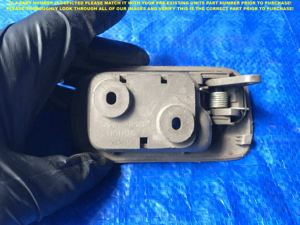 OEM 1996 1998 HONDA CIVIC SEDAN PASSENGER RIGHT REAR INTERIOR DOOR HANDLE 1