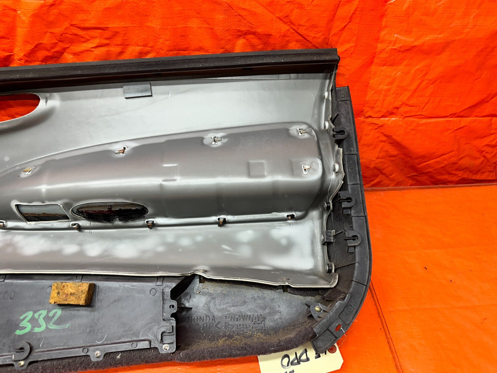 92 96 HONDA PRELUDE LEFT DRIVER DOOR PANEL CARD INSERT LINER OEM #33210