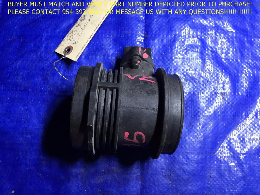 OEM 1998 99 00 01 2001 02 Mercedes E320 W210 Air Flow Meter Sensor 0 280 217 5150