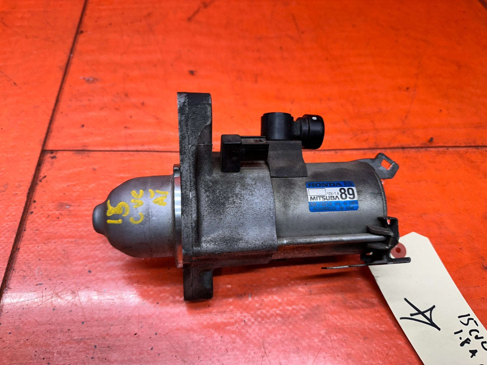 13 15 HONDA CIVIC 1.8L AT AUTOMATIC TRANSMISSION STARTER MOTOR ASSEMBLY #15CVC9