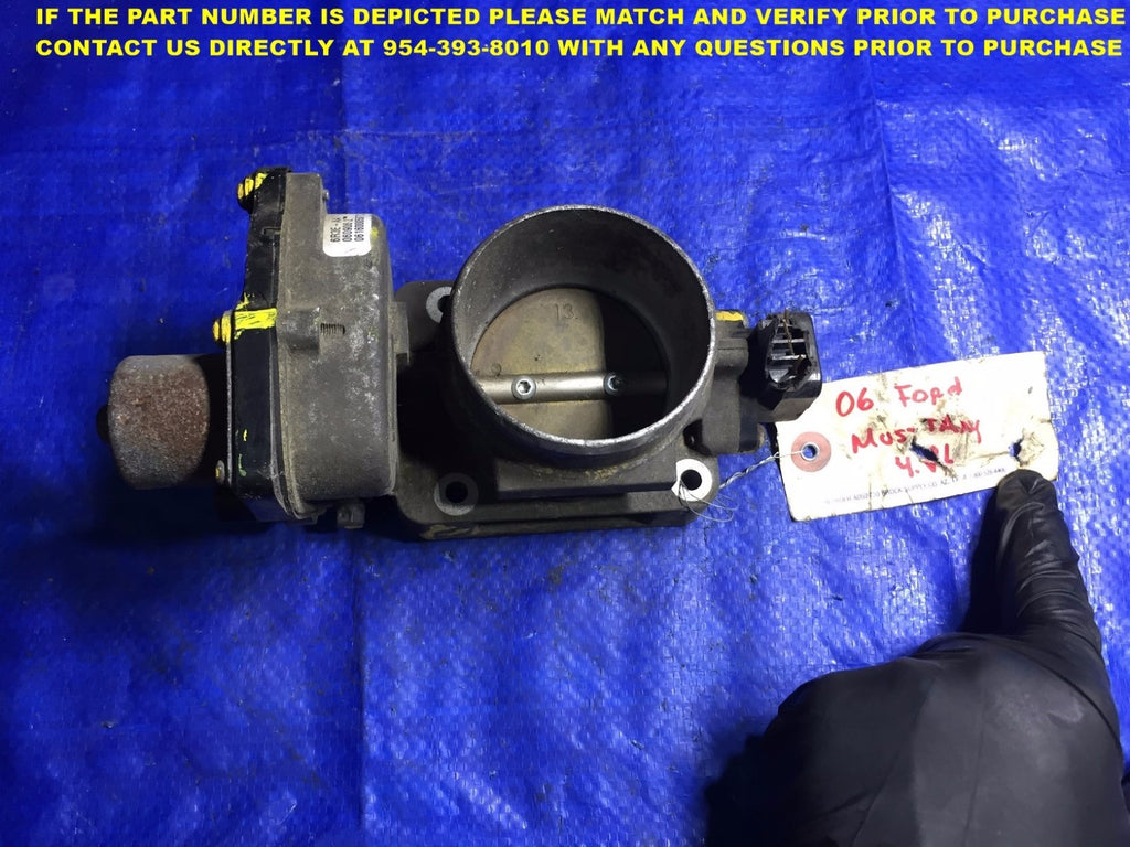 OEM Ford E150 F150 Mustang 4.0L 4.6L 5.4L Throttle Body MATCH PART # 6R3E AA0