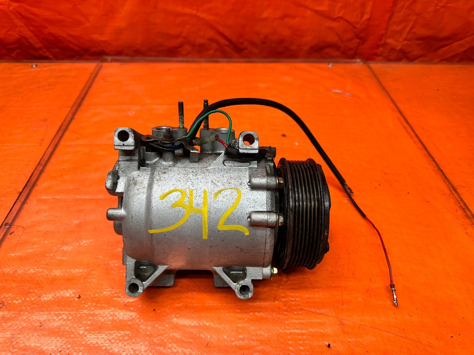 04-05 ACURA TSX 4D 2.4L K24A2 A/C AC COMPRESSOR AIR CONDITIONING PUMP OEM #3420