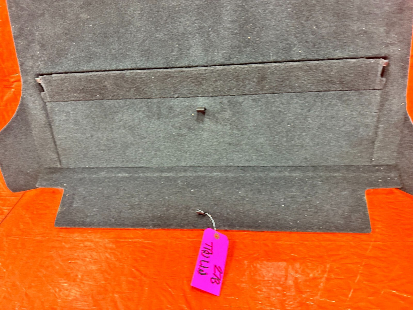 INFINITI G37 CONVERTIBLE CARGO LINER TRUNK MAT CARDBOARD FLAP LINING OEM #2787