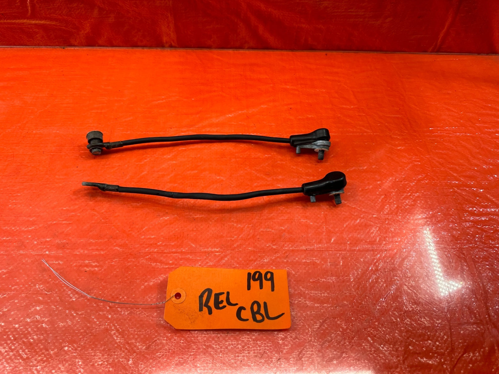 92 95 HONDA CIVIC HATCHBACK   LEFT & RIGHT TAILGATE SUPPORT CABLES   OEM #1997