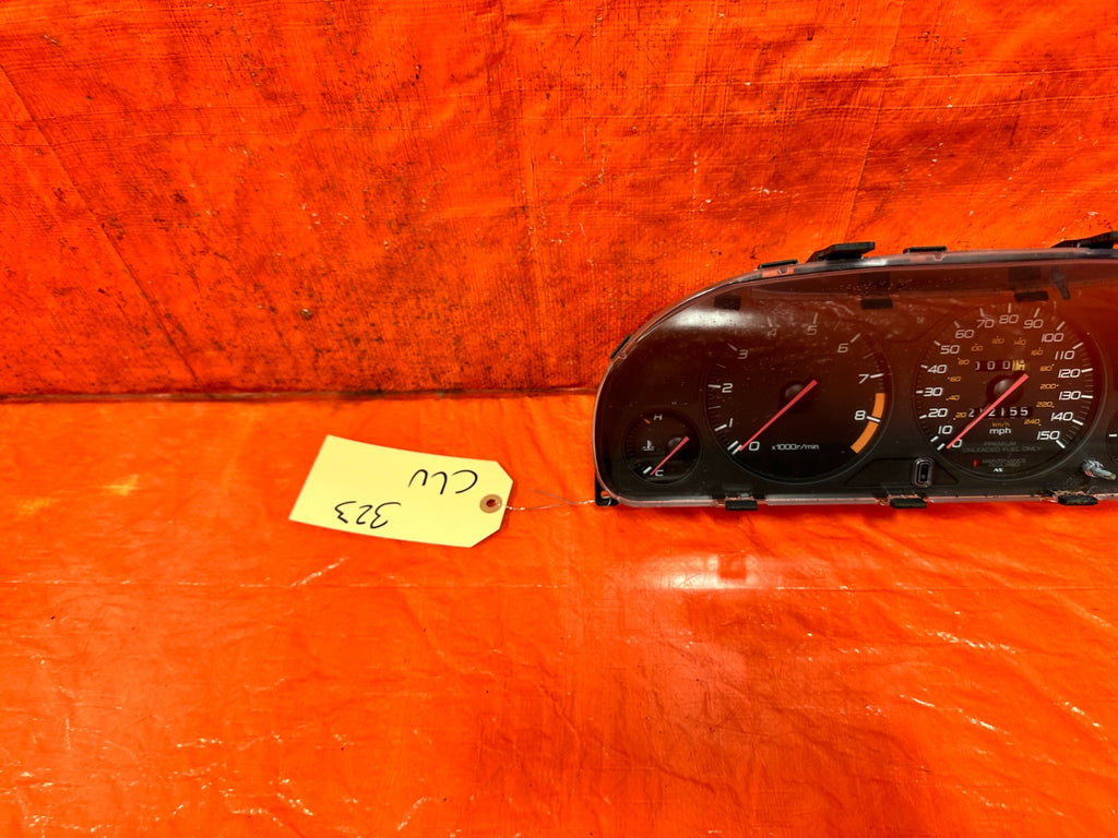 97 01 HONDA PRELUDE   5 SPEED MAUAL STICK SHIFT INSTRUMENT GAUGE CLUSTER OEM 3238