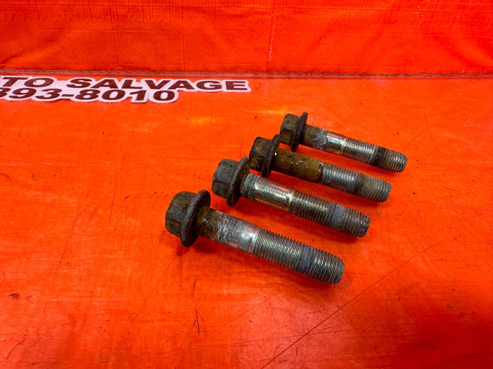 94 01 ACURA INTEGRA   TRAILING ARM TO CHASSIS BOLTS HARDWARE   OEM #2465