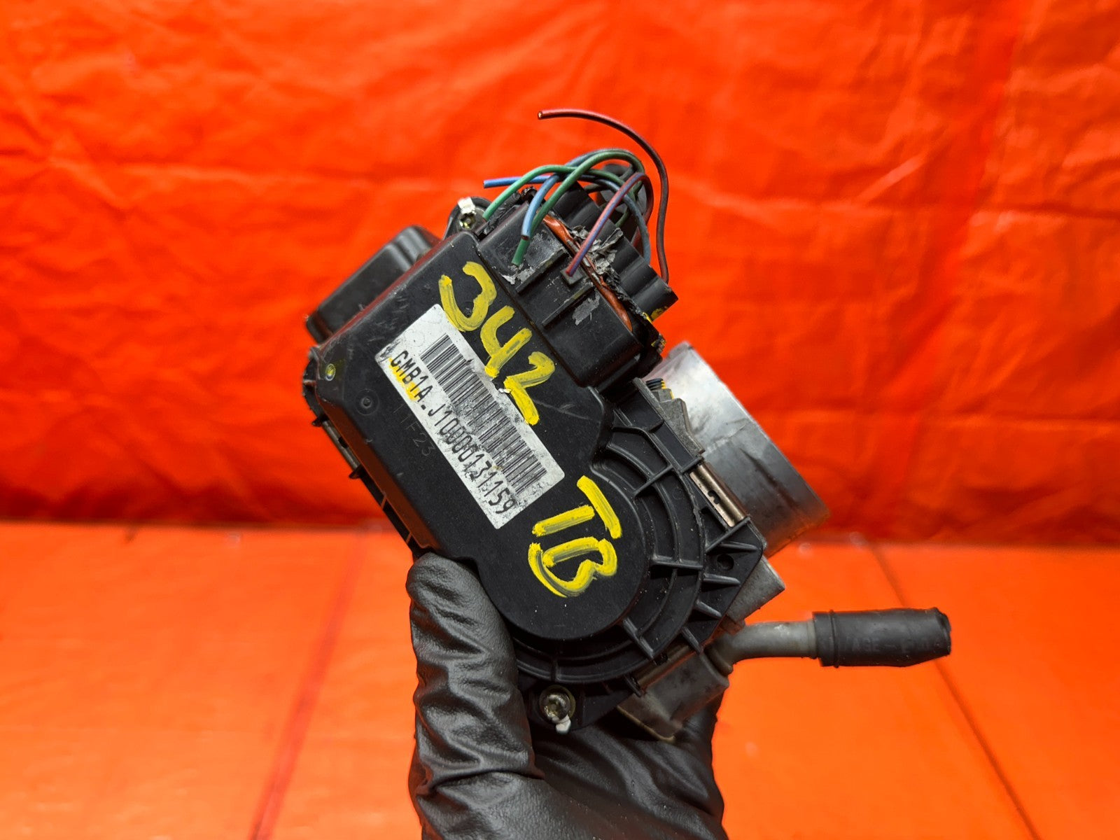 04-05 ACURA TSX 4D 2.4L K24A2 INTAKE THROTTLE BODY ASSY DBW OEM #3424
