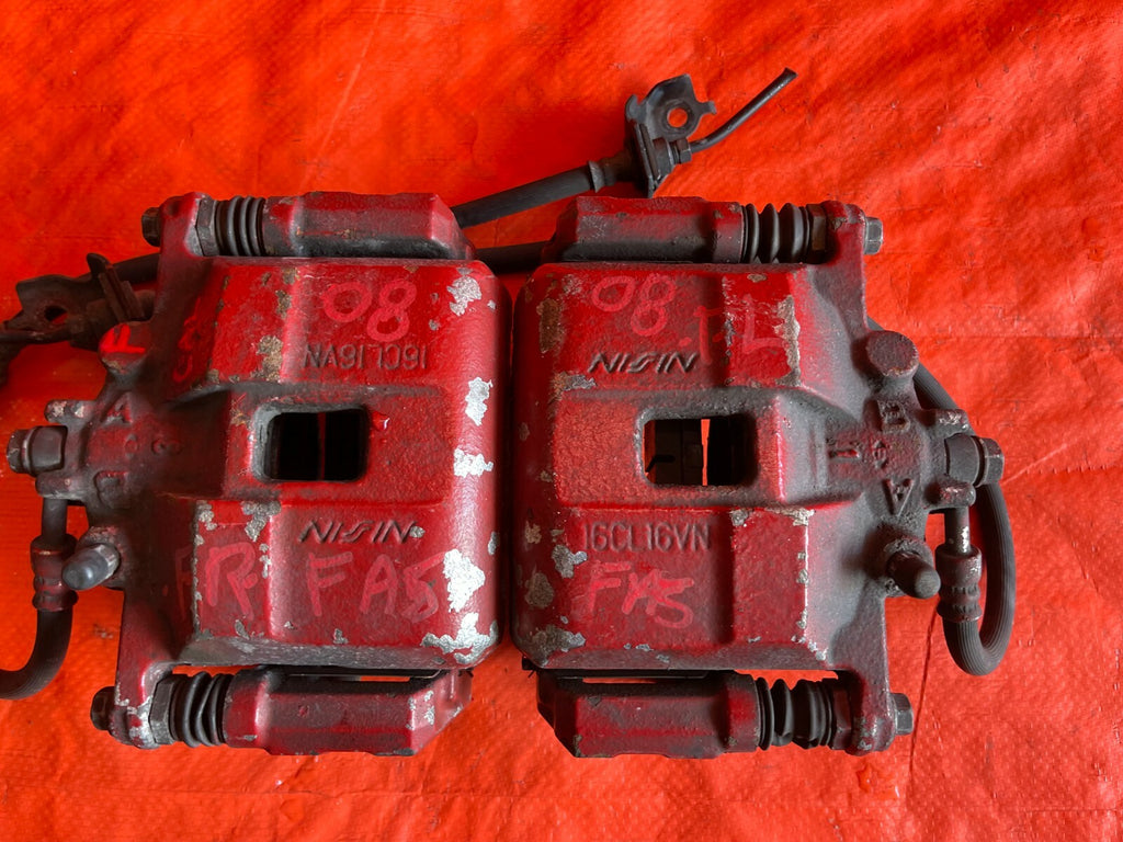 06 11 HONDA CIVIC SI   FRONT BRAKE CALIPER CALIPERS    LEFT AND RIGHT   OEM OE +5