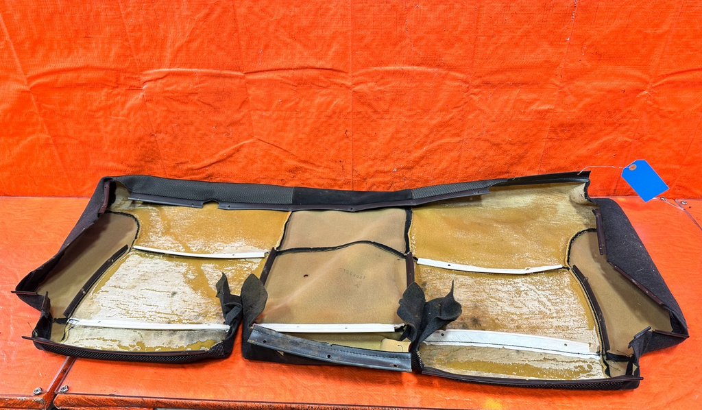 02 05 HONDA CIVIC SI EP3 PASSENGER REAR LOWER SEAT SKIN WRAP COVER OEM 3084
