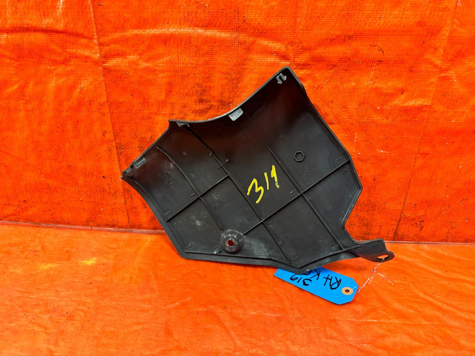 96 00 HONDA CIVIC   KICK PANEL SET   LEFT & RIGHT PANELS   DARK GRAY OEM #3194