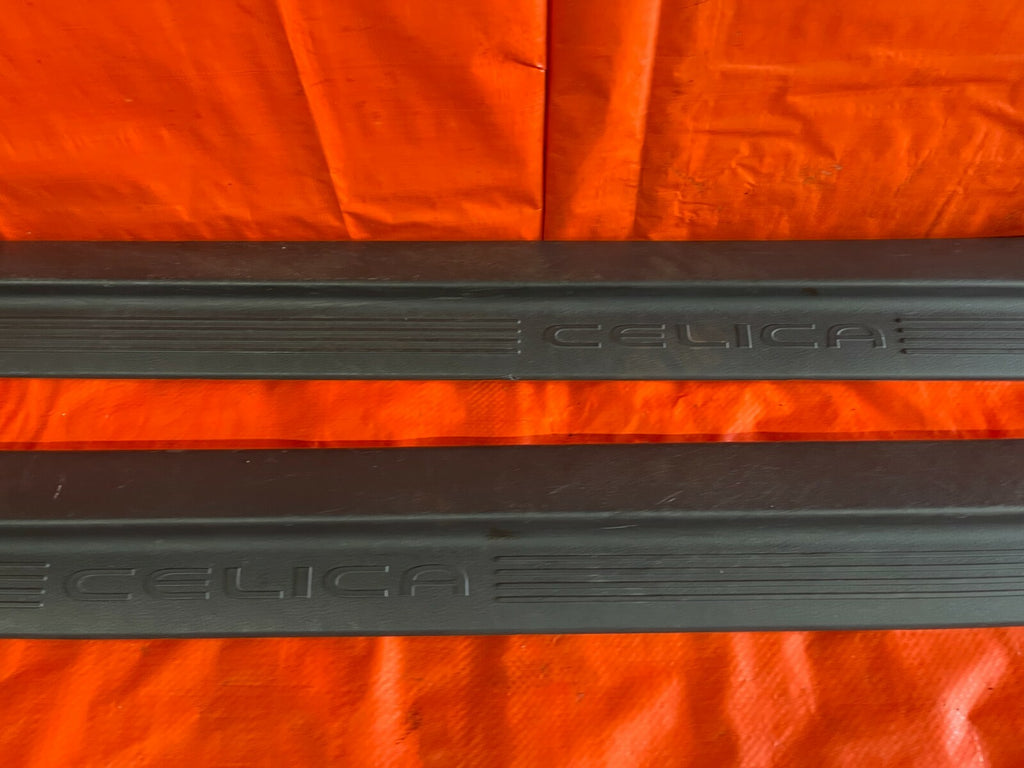 00 05 TOYOTA CELICA   DOOR SILL SCUFF PLATE FLOOR PILLAR SET LEFT RIGHT   OEM3