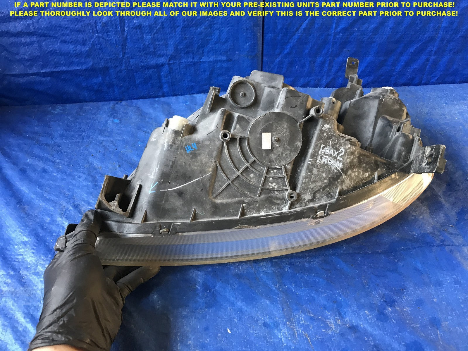 OEM 2001 2002 2003 HONDA CIVIC PASSENGER RIGHT HEADLIGHT  5