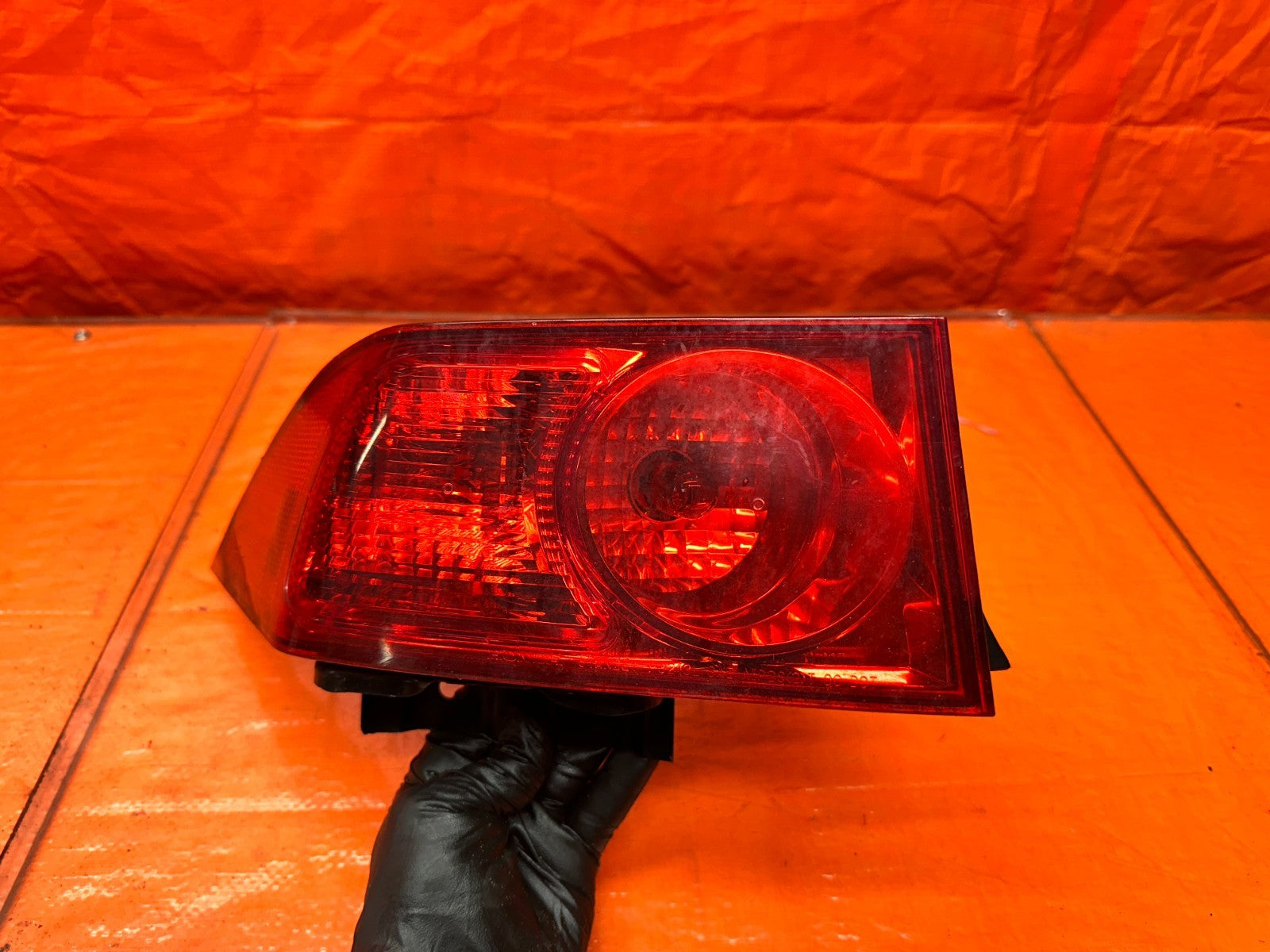 04-05 ACURA TSX 4D 2.4L K24A2 LEFT DRIVER OUTER QUARTER TAIL LIGHT LAMP OEM #3420